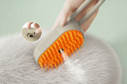 Pawlax Steam Pet Brush - Suitable for All Dog & Cat Fur Types