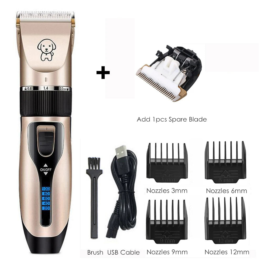 Pawlax Grooming Trimmer -  Cat / Dog Hair Trimmer - Low Noise